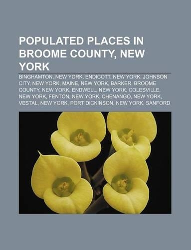 Populated Places in Broome County, New York