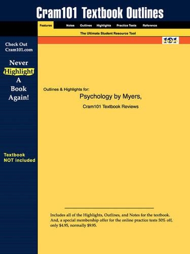Studyguide for Psychology by Myers, ISBN 9780716758426