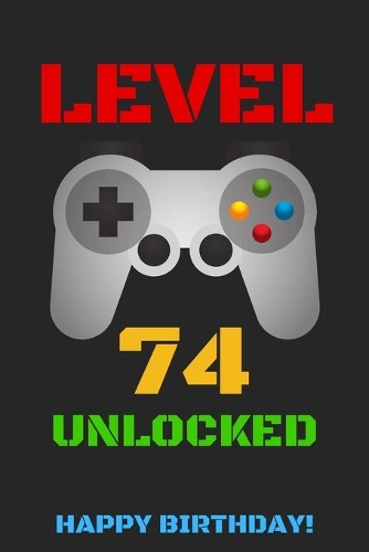 Level 74 Unlocked Happy Birthday!
