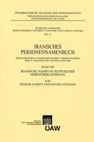 Iranisches Personennamenbuch Band VIII
