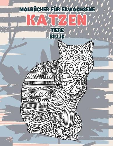 Malbücher für Erwachsene - Billig - Tiere - Katzen