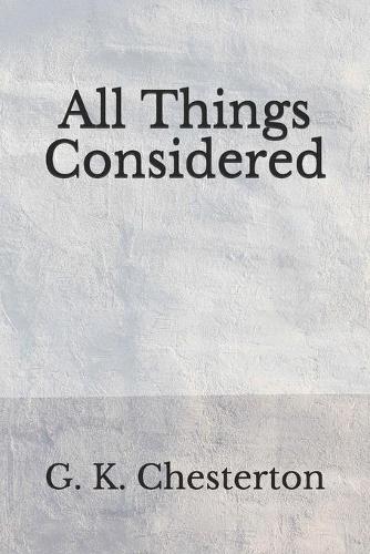 All Things Considered