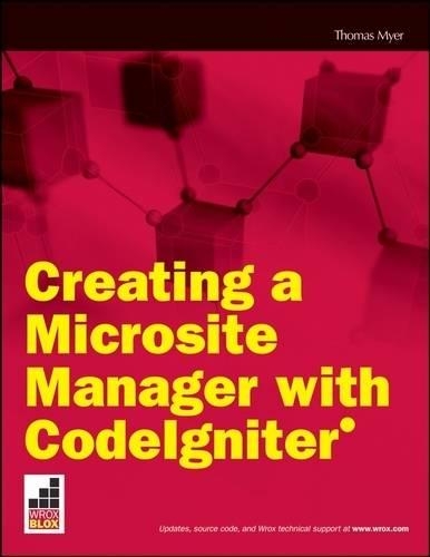 Creating a Microsite Manager with Codeigniter
