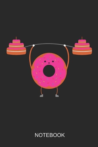 Notebook: 6x9 110 Pages Dot-Grid Recipe Journal For Your Cupcake & Donut Food Party