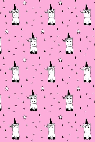 Journal Notebook Cute Little Unicorns Pattern 2