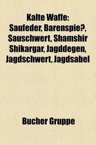 Kalte Waffe