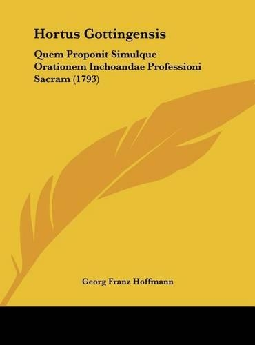 Hortus Gottingensis