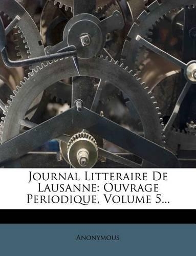 Journal Litteraire De Lausanne