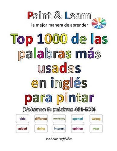 Top 1000 de las palabras más usadas en inglés (Volumen 5