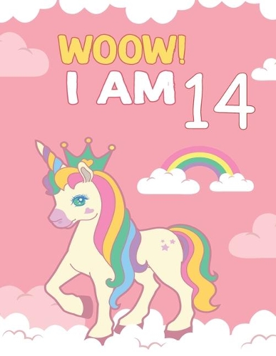 I am 14: Birthday Journal Happy Birthday 14 Years Old - Journal for kids - 14 Year Old Christmas birthday gift