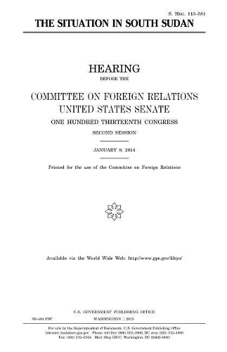 The situation in South Sudan