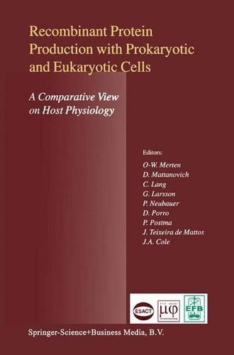 Recombinant Protein Production with Prokaryotic and Eukaryotic Cells. A Comparative View on Host Physiology: Selected Articles from the Meeting of the Efb Section on Microbial Physiology, Semmering, Austria, 5th-8th October 2000(English)