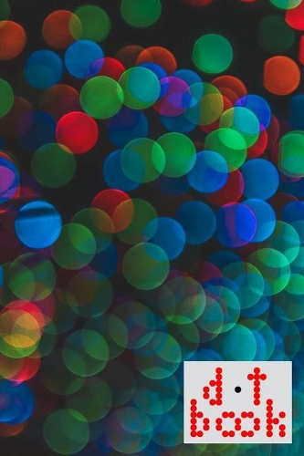 The Dot Book - A Dot Grid Notebook for Graphic Designers - Pattern Series - 008