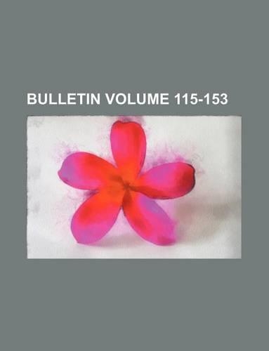 Bulletin Volume 115-153: (English)