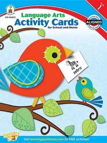 Language Arts Activity Cards for School and Home, Grade 1