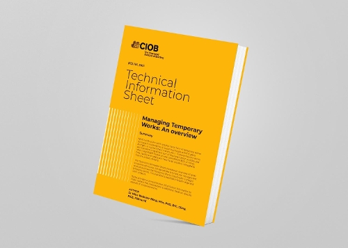 Managing Temporary Works: An Overview