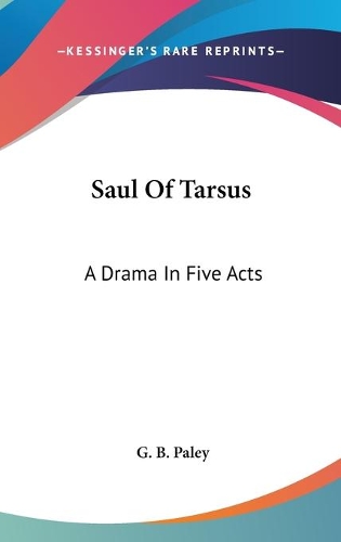 Saul Of Tarsus