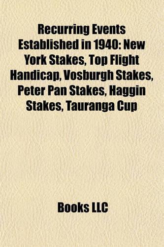 Recurring Events Established in 1940