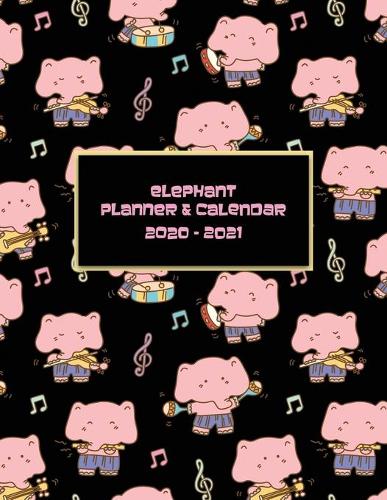 Elephant Planner & Calendar 2020-2021
