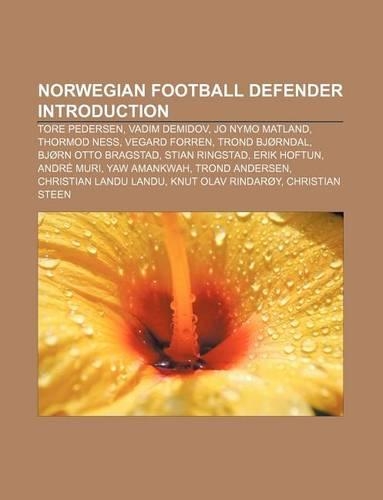 Norwegian Football Defender Introduction