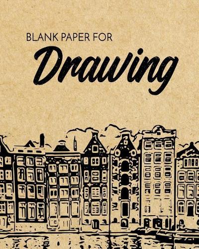 Blank Paper For Drawing: Blank Doodle Draw Sketch Book