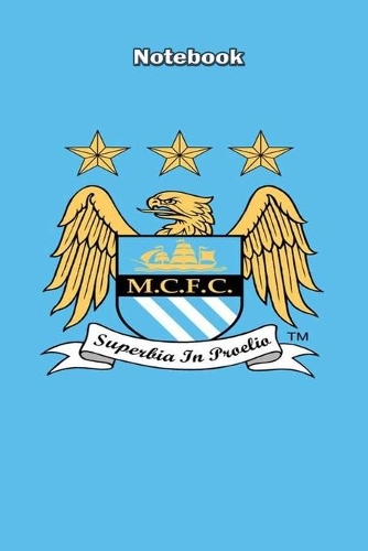 Manchester City Design 25 Notebook For Man City Fans and Lovers