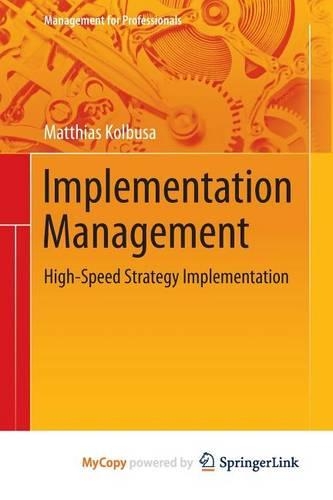 Implementation Management