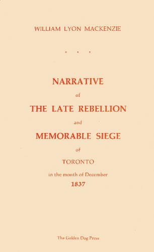 Narrative of the Late Rebellion
