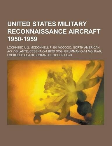 United States Military Reconnaissance Aircraft 1950-1959