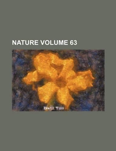 Nature Volume 63