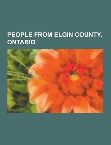 People from Elgin County, Ontario