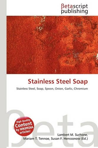 Stainless Steel Soap: (English)