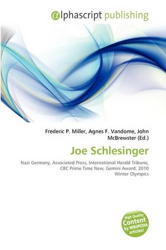 Joe Schlesinger: (English)