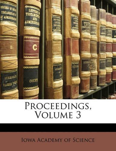 Proceedings, Volume 3: (English)