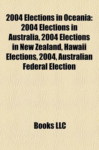 2004 Elections in Oceania