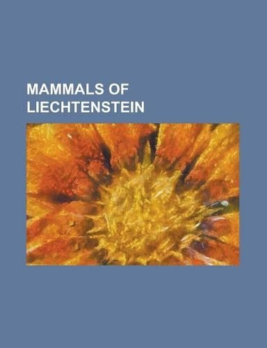 Mammals of Liechtenstein
