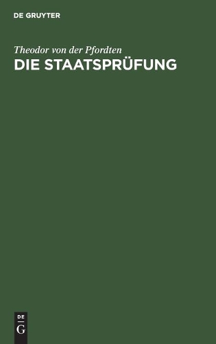 Die Staatsprüfung