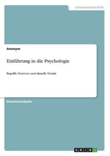 Einführung in die Psychologie
