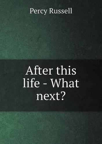 After this life - What next?
