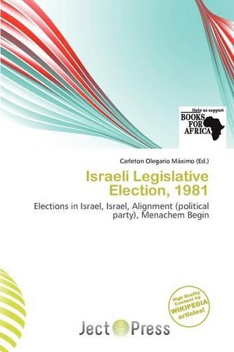 Israeli Legislative Election, 1981