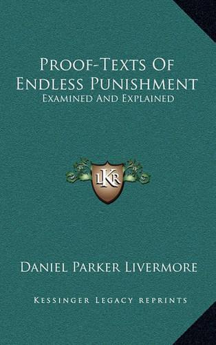 Proof-Texts of Endless Punishment