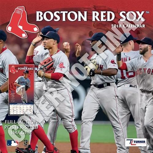 Boston Red Sox 2019 12x12 Team Wall Calendar