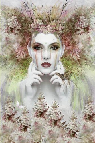 Floristry Artisan Girl: A Lined, Cream Page Journal Notebook