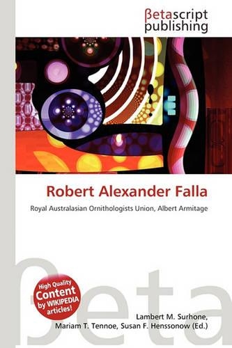 Robert Alexander Falla: (English)