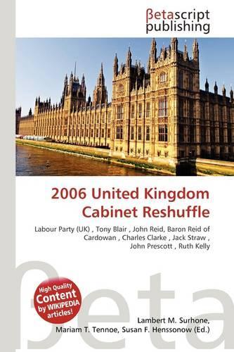 2006 United Kingdom Cabinet Reshuffle