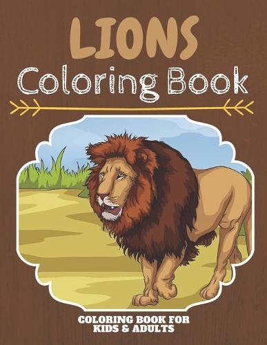 Lions Coloring Book