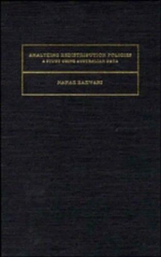 Analyzing Redistribution Policies: A Study Using Australian Data