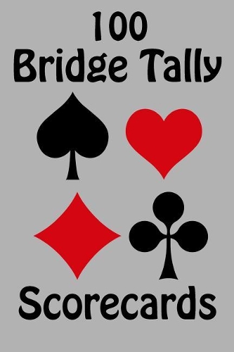 100 Bridge Tally Scorecards