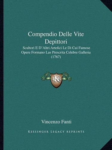 Compendio Delle Vite Depittori