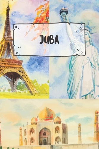 Juba: Ruled Travel Diary Notebook or Journey Journal - Lined Trip Pocketbook for Men and Women with Lines